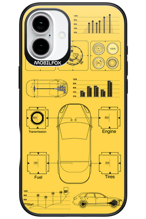 Grid Shift - Apple iPhone 16 Plus