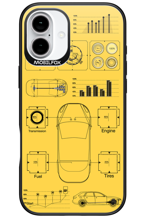 Grid Shift - Apple iPhone 16 Plus