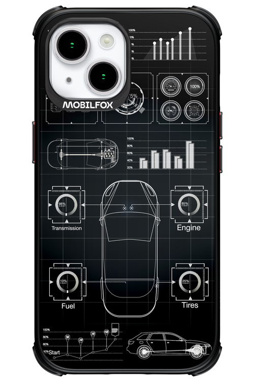 Cyber Grid 2.0 - Apple iPhone 15