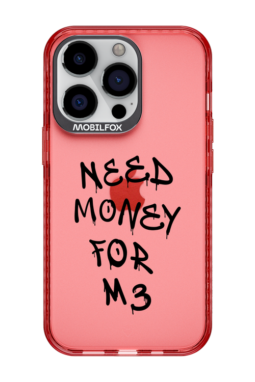 Need M3 Transparent Black - Apple iPhone 13 Pro