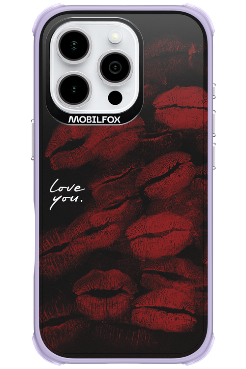LOVE U BLACK 2.0 - Apple iPhone 16 Pro