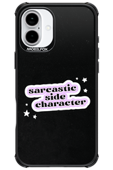 Sarcastic Black - Apple iPhone 16 Plus