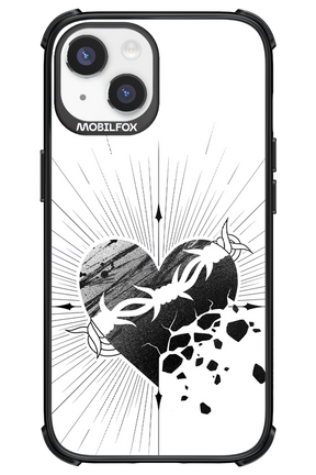 Fekete Szív - Apple iPhone 14