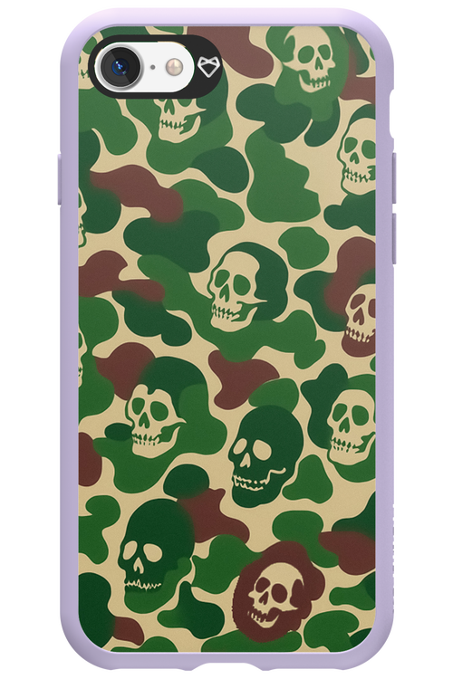 Camo Skull - Apple iPhone 7
