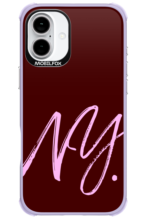 (Dark Blush) NY 2.0 - Apple iPhone 16 Plus