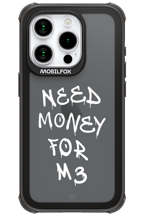 Need M3 Transparent White - Apple iPhone 15 Pro