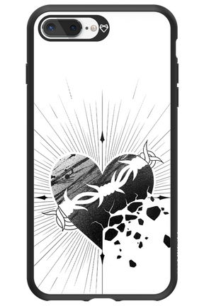 Fekete Szív 2.0 - Apple iPhone 8 Plus