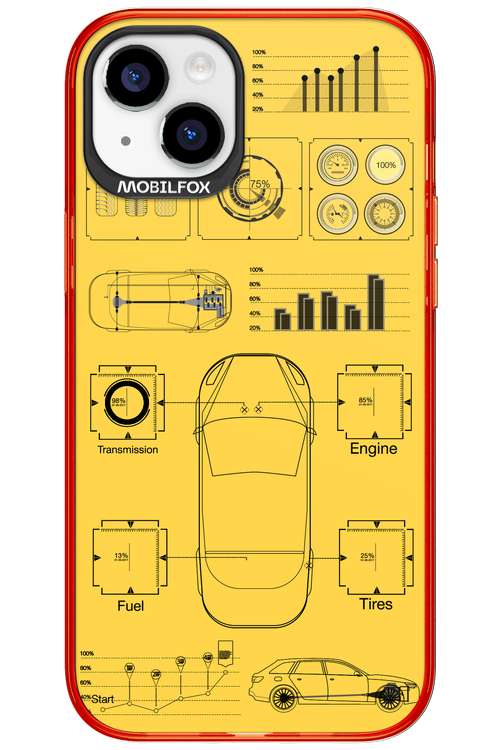 Grid Shift - Apple iPhone 15 Plus