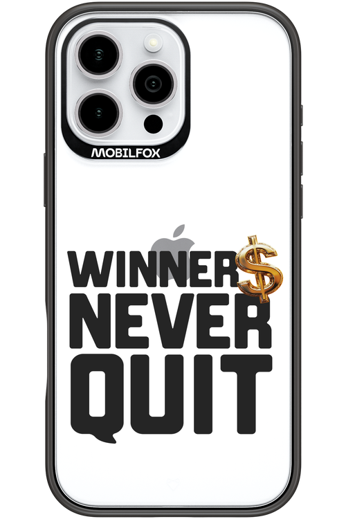Winners Never Quit - Apple iPhone 16 Pro Max
