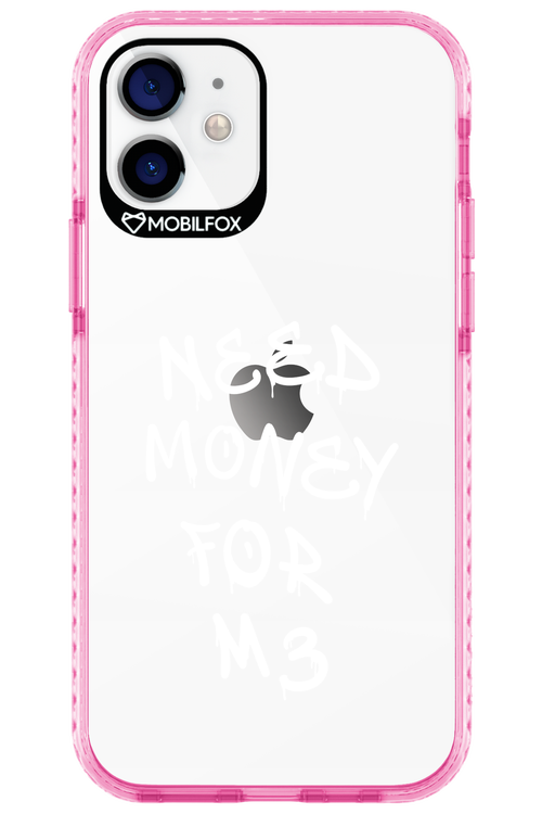 Need M3 Transparent White - Apple iPhone 12