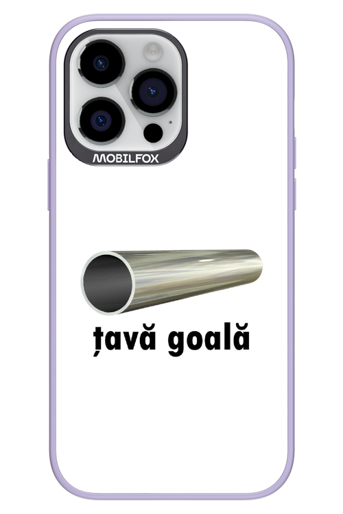 Țavă Goală White - Apple iPhone 14 Pro Max