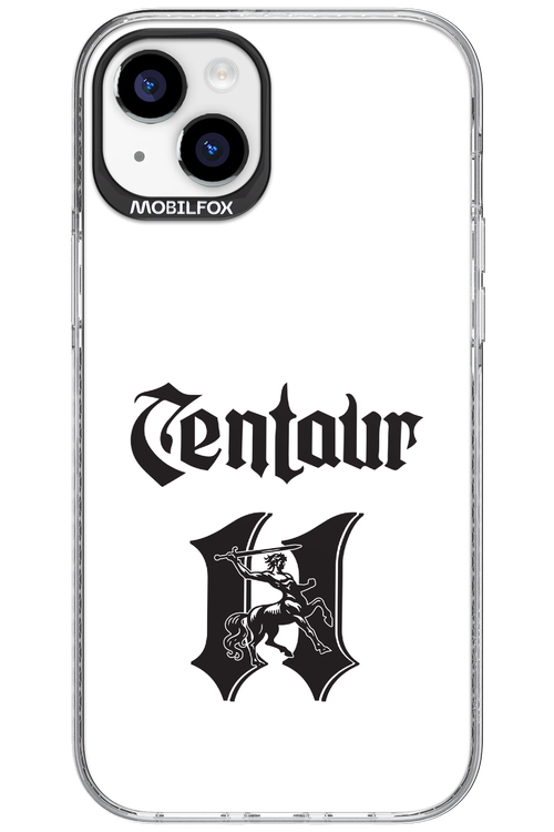Centaur Logo White 2.0 - Apple iPhone 15 Plus