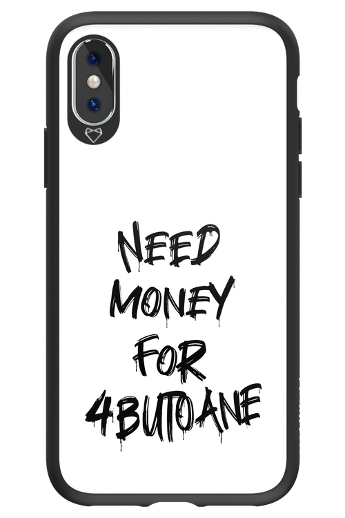 Need Money For Butoane Black - Apple iPhone X