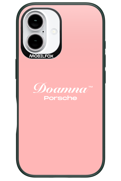 Doamna Porsche (pink) - Apple iPhone 16