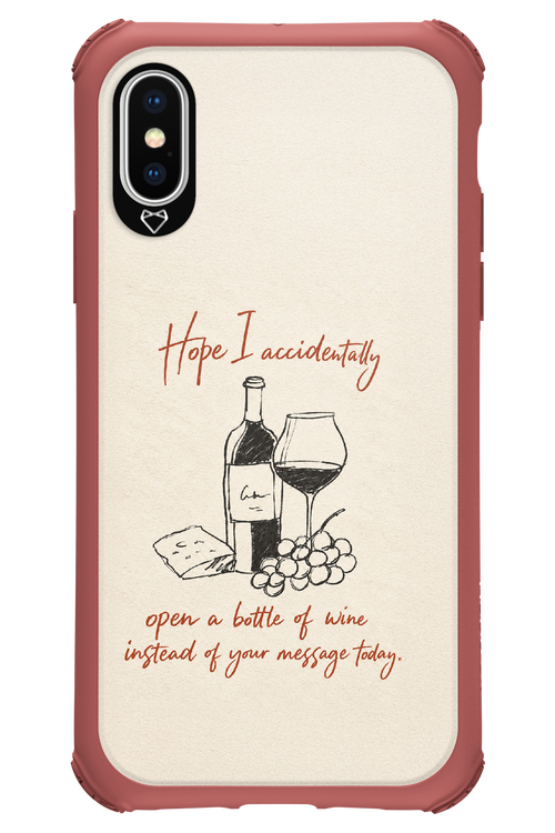 Bottle of wine 2.0 - Apple iPhone XS