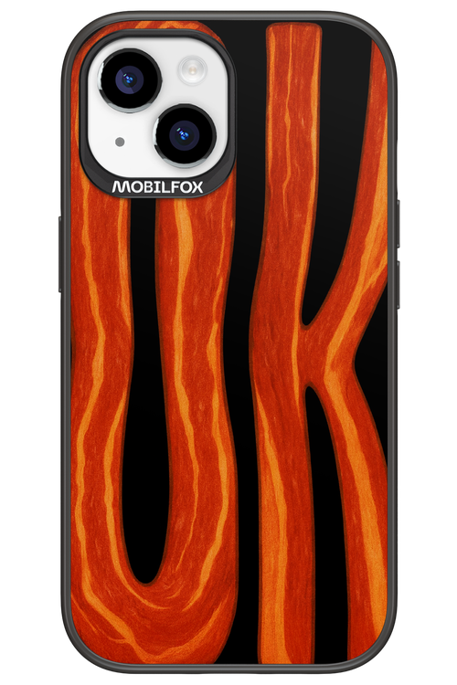 OK (Black-Red) - Apple iPhone 15