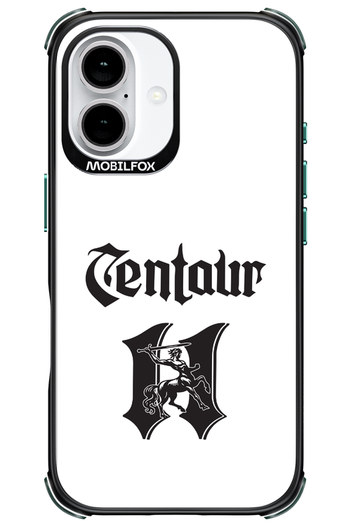 Centaur Logo White 2.0 - Apple iPhone 16