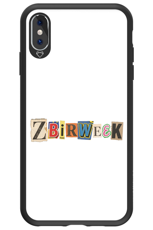 Zbirweek (white) 2.0 - Apple iPhone XS Max