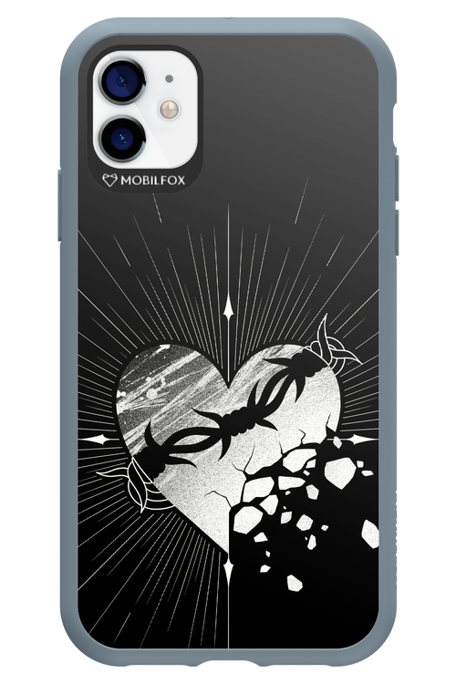 Fehér Szív 2.0 - Apple iPhone 11