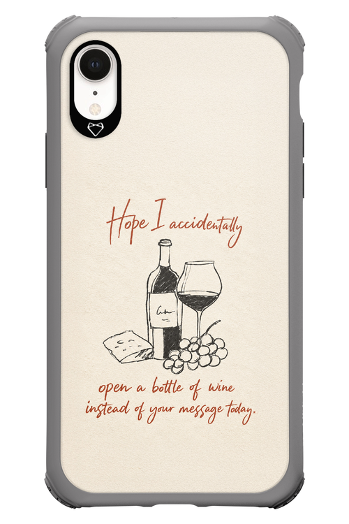 Bottle of wine 2.0 - Apple iPhone XR