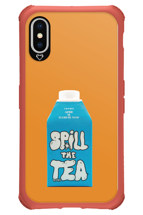 Blue Splash - Apple iPhone X