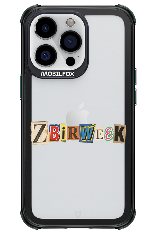 Zbirweek (transparent) 2.0 - Apple iPhone 13 Pro