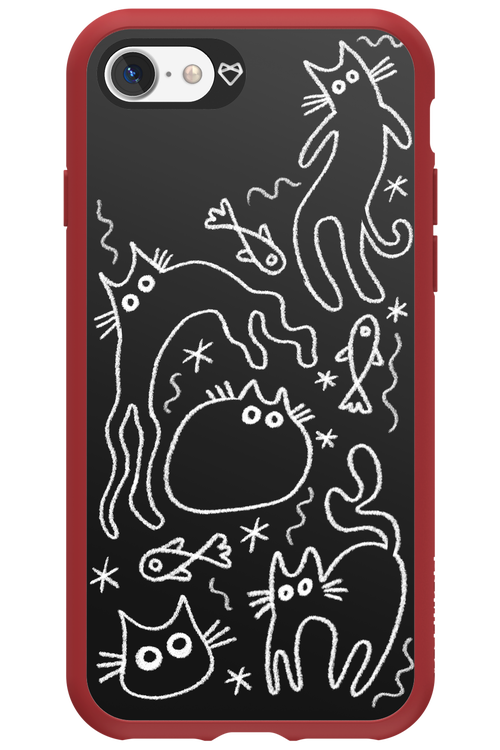 CHALK_CATS 2.0 - Apple iPhone 7