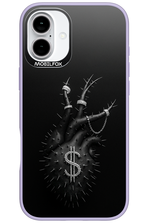Black Heart - Apple iPhone 16 Plus