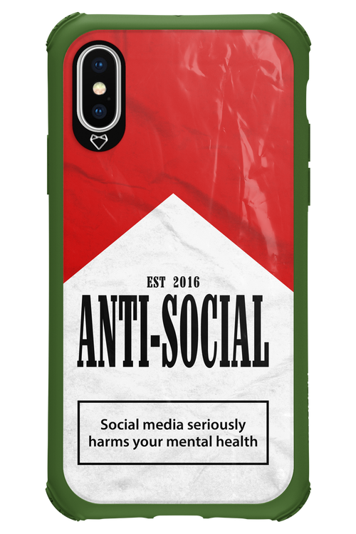ANTI-SOCIAL II 2.0 - Apple iPhone X