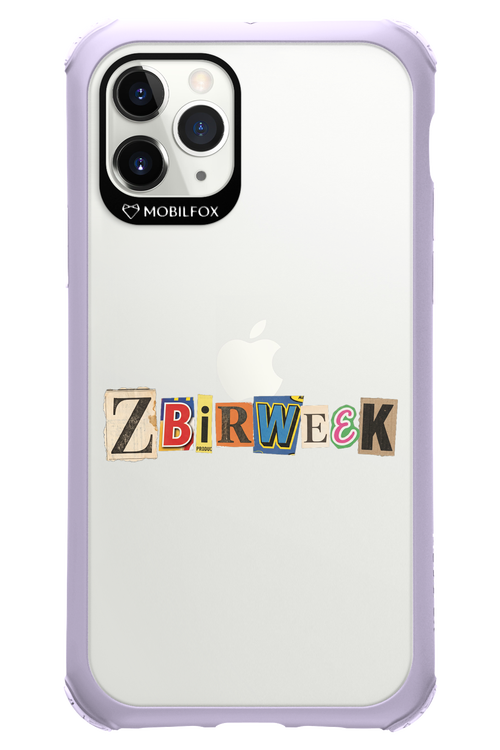 Zbirweek (transparent) 2.0 - Apple iPhone 11 Pro