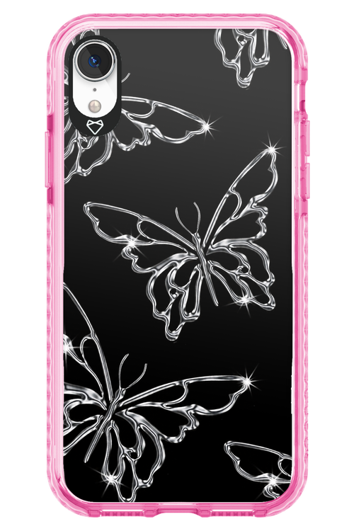 Silver Butterfly 2.0 - Apple iPhone XR