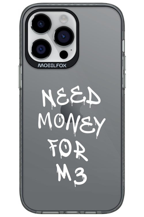 Need M3 Transparent White - Apple iPhone 14 Pro Max