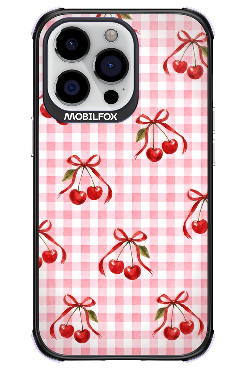 Pink Cherry Checked 2.0 - Apple iPhone 13 Pro
