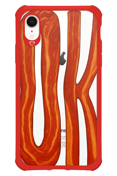 O K (Transparent) - Apple iPhone XR