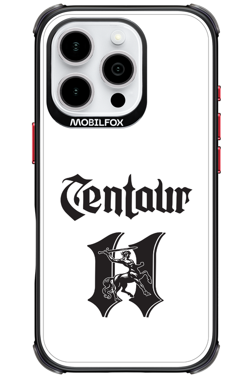 Centaur Logo White 2.0 - Apple iPhone 16 Pro