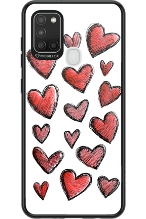 Red Love - Samsung Galaxy A21 S