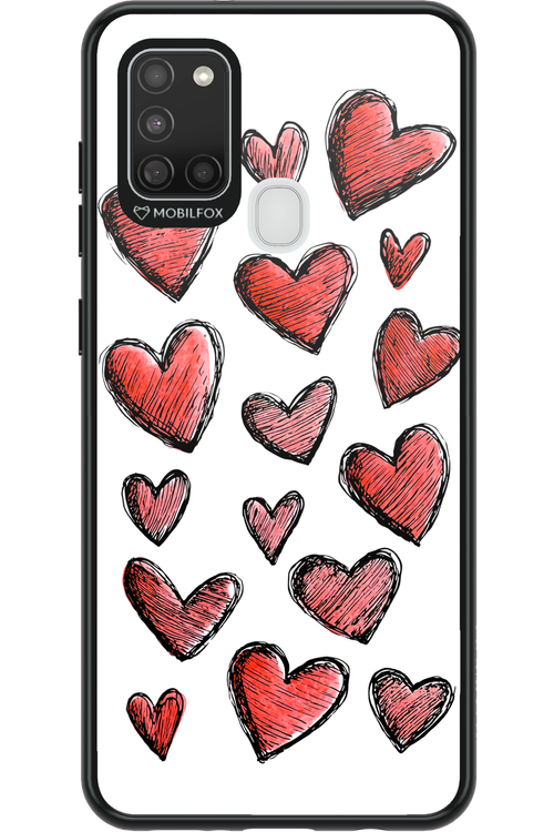Red Love - Samsung Galaxy A21 S