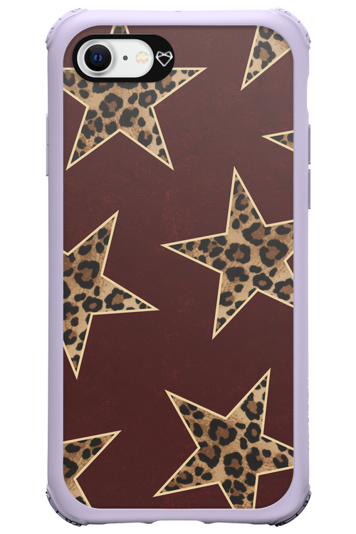 Wild Stars Burgundy - Apple iPhone 7