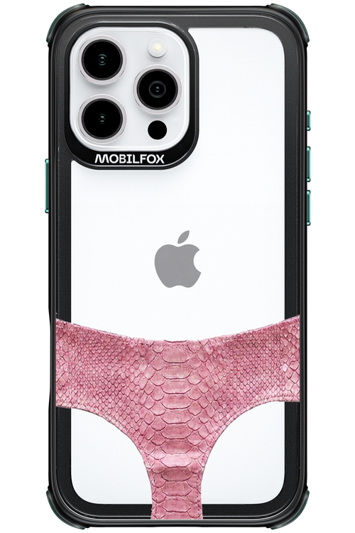 Snake Leather Panties Transparent 2.0 - Apple iPhone 16 Pro Max