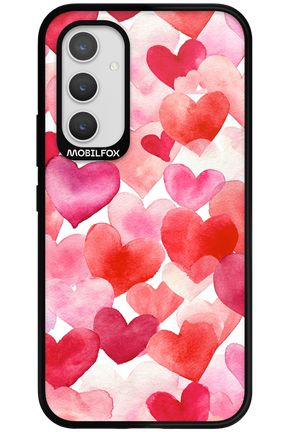 Water Painted Heart 2.0 - Samsung Galaxy A54
