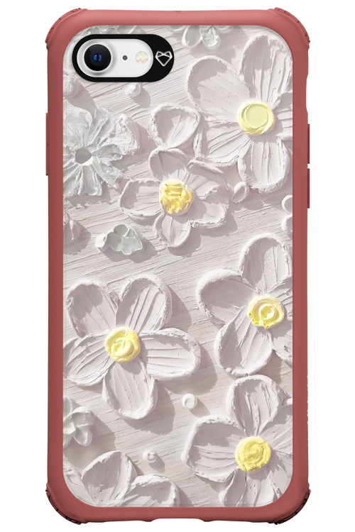 White Flowers 2.0 - Apple iPhone 7