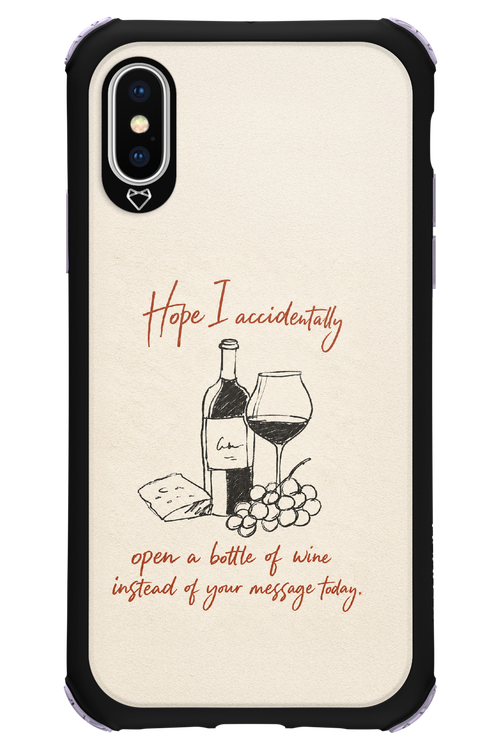 Bottle of wine 2.0 - Apple iPhone X