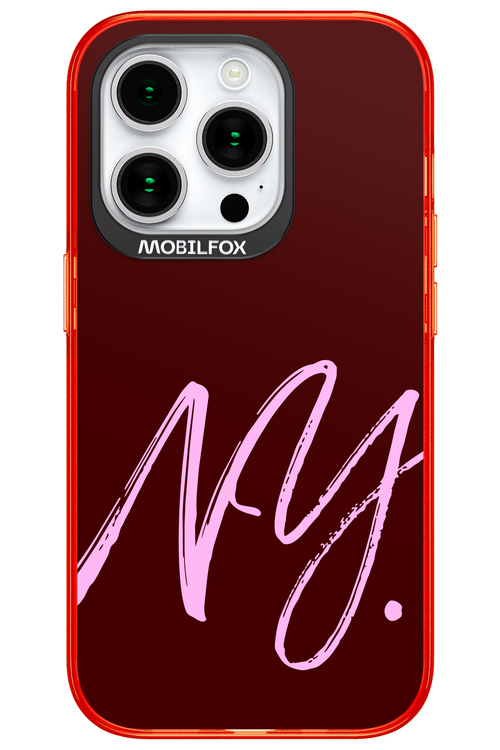 (Dark Blush) NY 2.0 - Apple iPhone 15 Pro