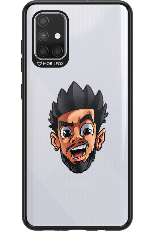 Bababa Head Only Transparent - Samsung Galaxy A71
