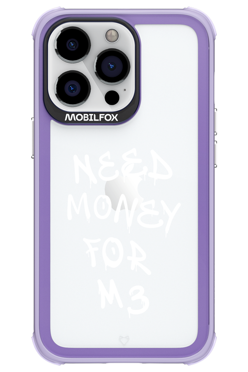Need M3 Transparent White - Apple iPhone 13 Pro