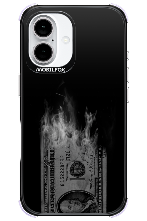 Money Burn B&W 2.0 - Apple iPhone 16