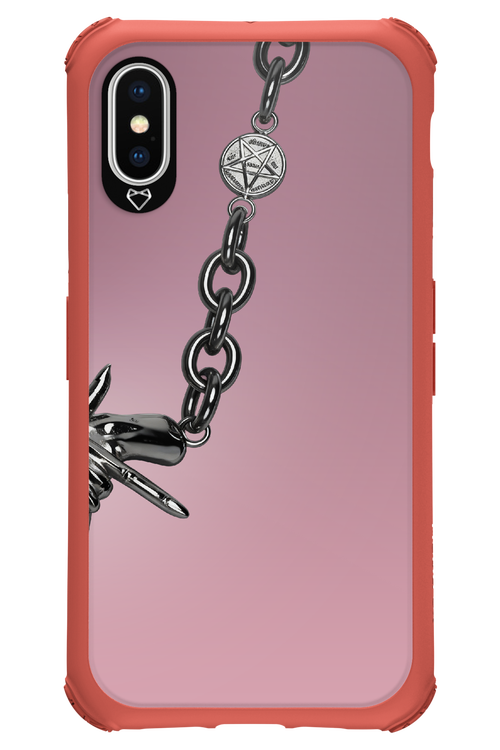 Chain dreapta roz 2.0 - Apple iPhone X