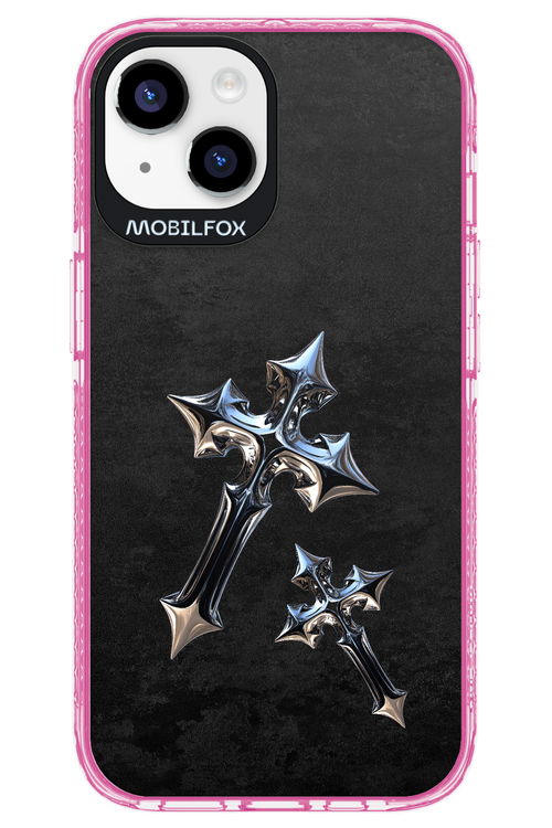Chrome Crosses - Apple iPhone 14