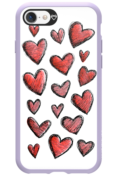 Red Love - Apple iPhone 7