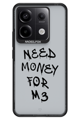 Need M3 Transparent Black - Xiaomi Redmi Note 13 Pro 5G